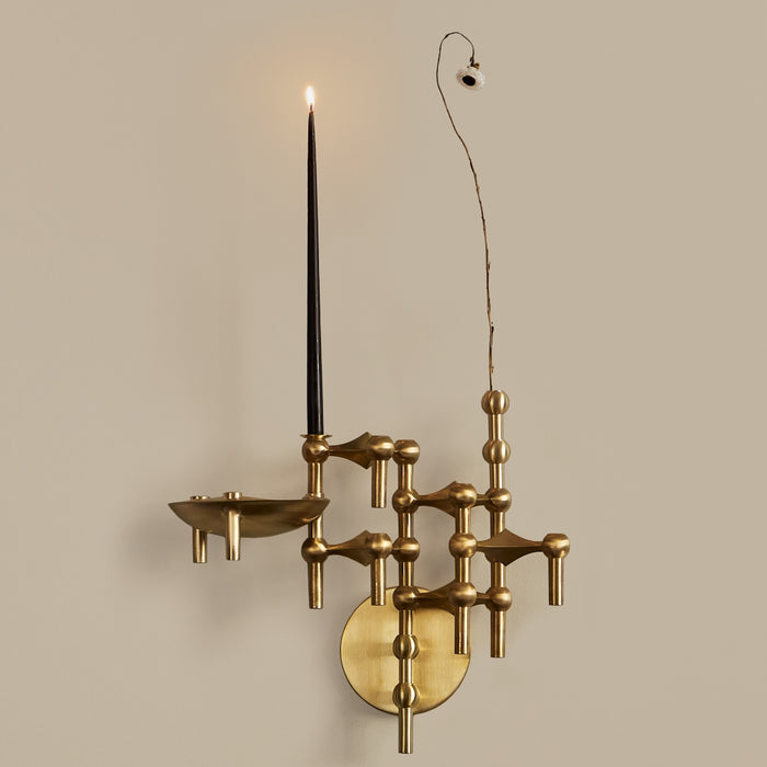 STOFF Nagel Bowl, Brushed Brass - Batten Home