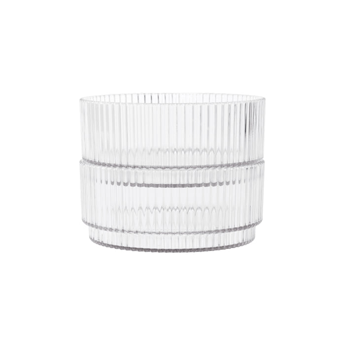Ferm Living Ripple Kids Bowls - Set of 2 - Clear - Batten Home