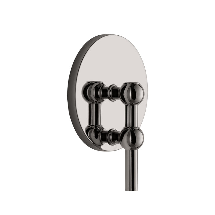 STOFF Nagel Wall Hanger, Black Chrome - Batten Home