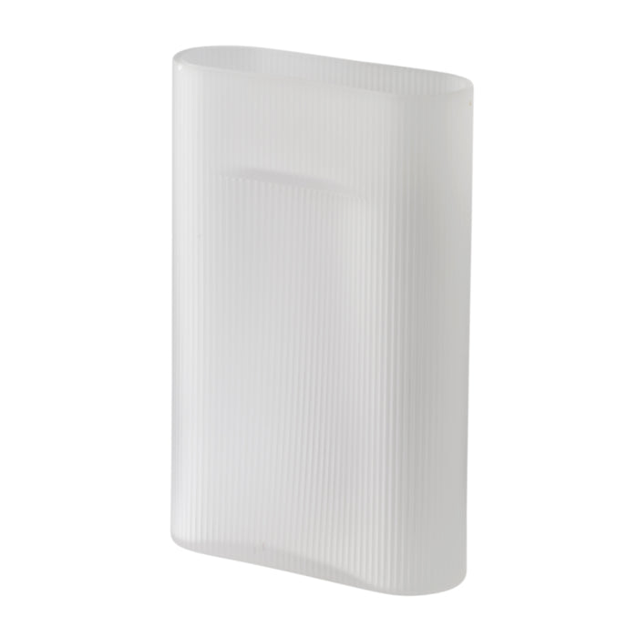 Medium / White Frosted Glass