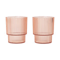 Ferm Living Ripple Kids Cups - Set of 2 - Blush - Batten Home