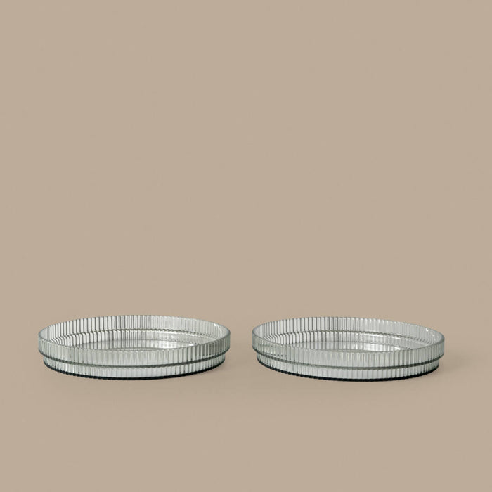 Ripple Kids Plates - Set of 2 - Tea Green