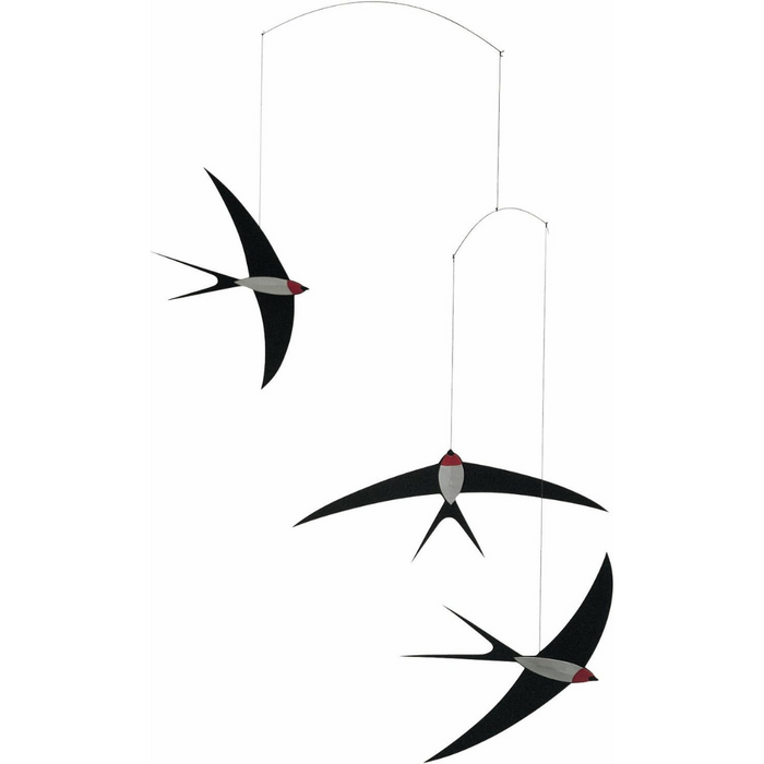 3 Flying Swallows Mobile - Batten Home