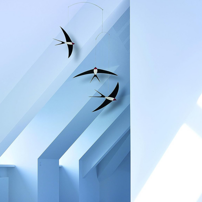 3 Flying Swallows Mobile - Batten Home