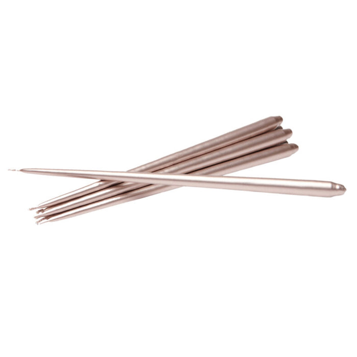 STOFF Nagel Taper Candle by Ester & Erik, Champagne, Set of 6