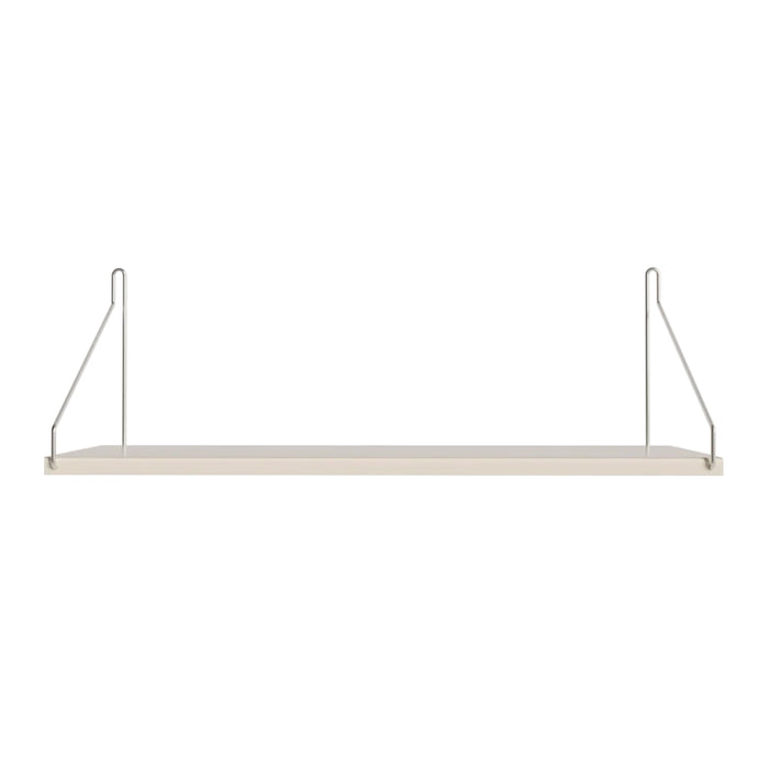 Single Shelf - Warm White Steel