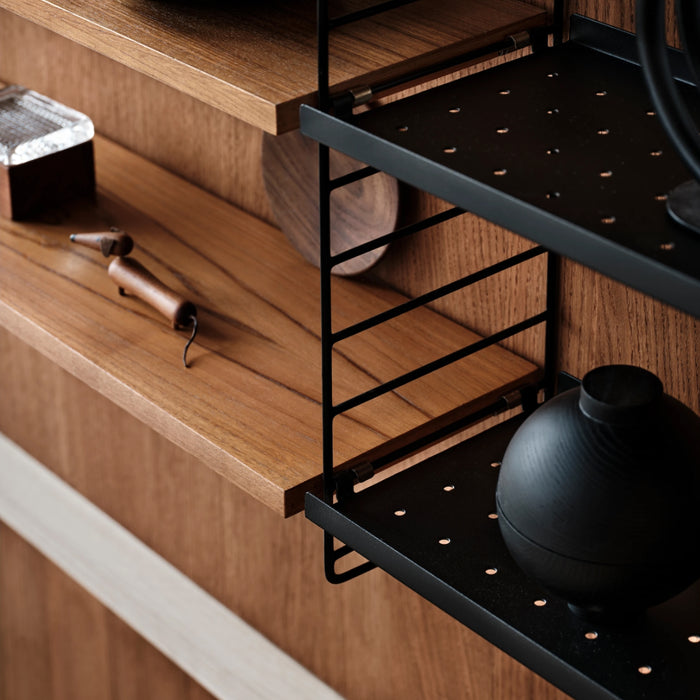 String Metal Shelf with Low Edge - 30.7 x 11.8 - Batten Home