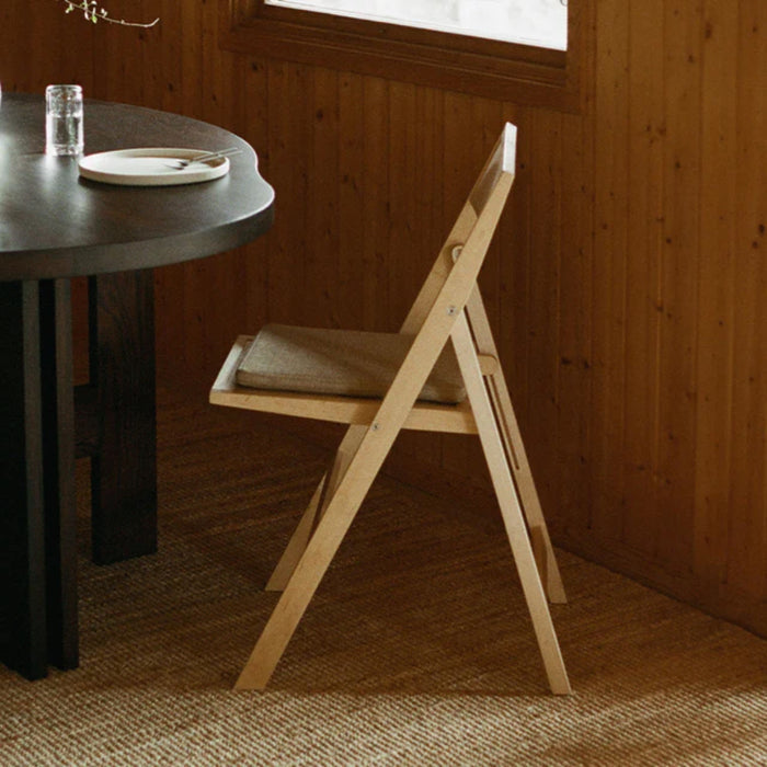 Folding Flat Chair Cushion │ Camel