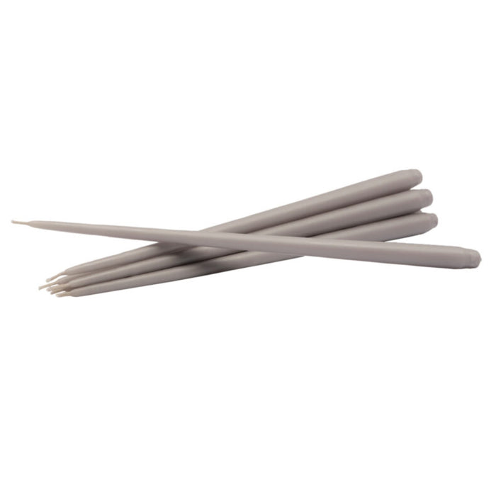 STOFF Nagel Taper Candle by Ester & Erik, Warm Grey, Set of 6 - Batten Home