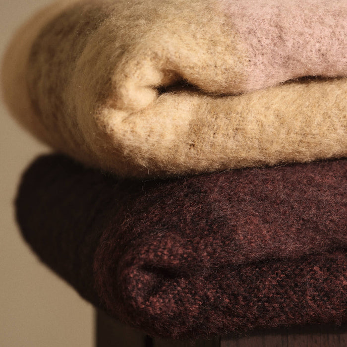 Ferm Living Blur Mohair Blanket - Batten Home