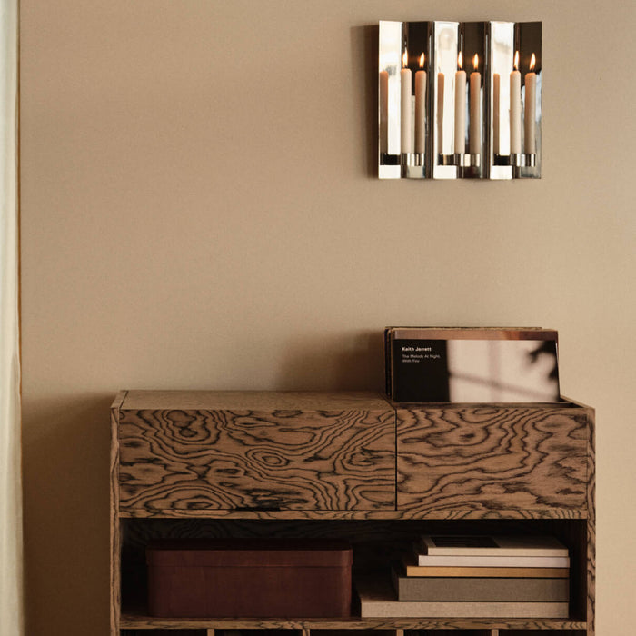 Ferm Living Eddy 3 Wall Candle Holder - Batten Home