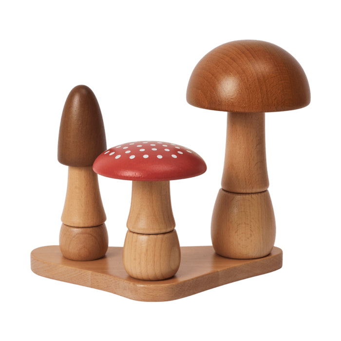 Ferm Living Mushroom Stacking Blocks - Batten Home