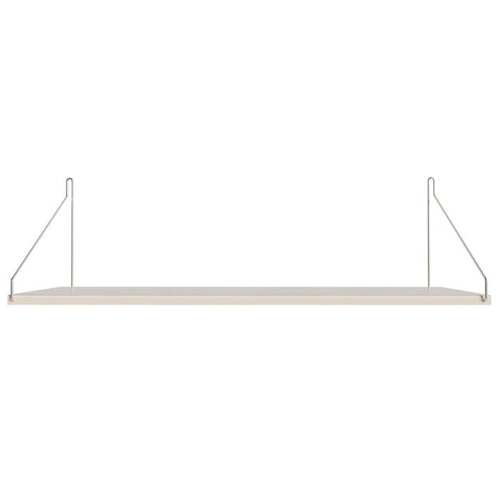 Single Shelf - Warm White Steel