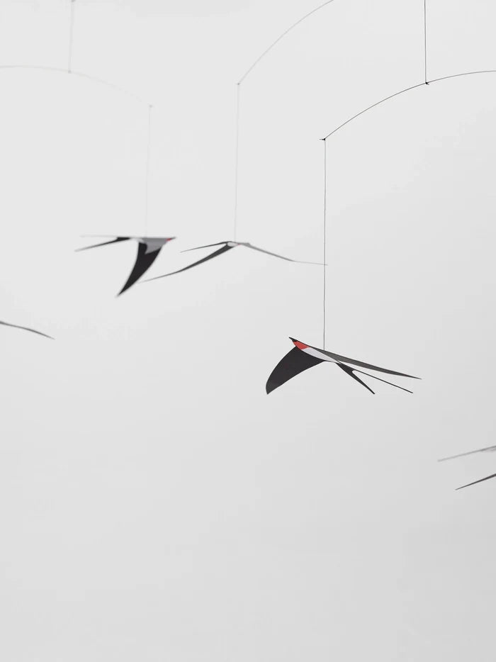 5 Flying Swallows Mobile - Batten Home