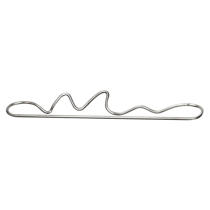 Ferm Living Curvature Towel Hanger - Stainless Steel - Batten Home