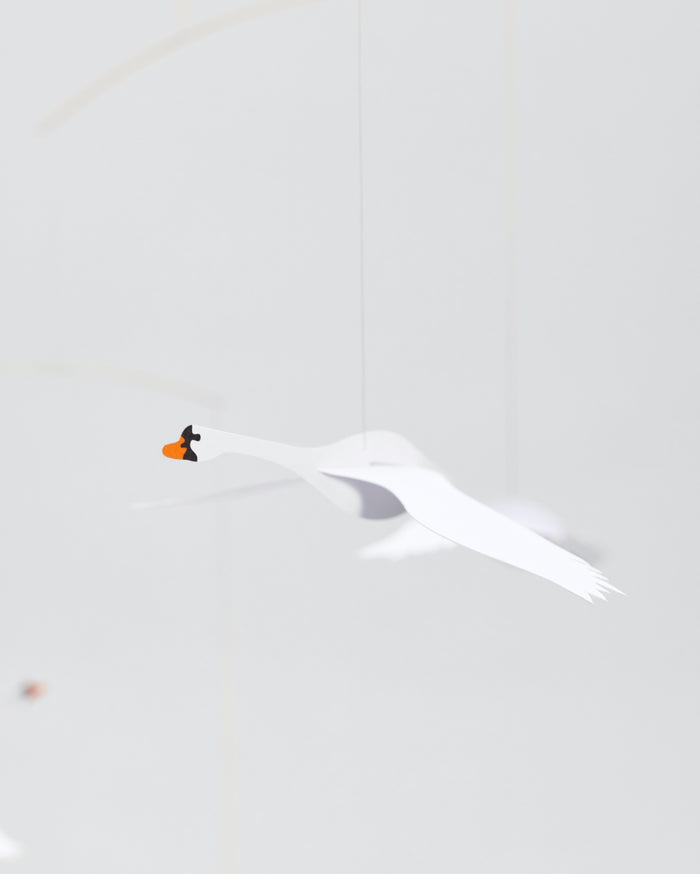 Scandinavian Swan Mobile - Batten Home