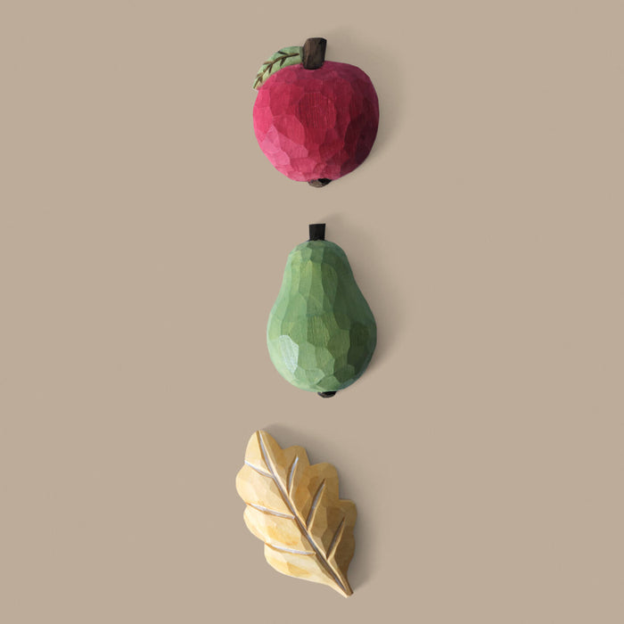 Ferm Living Forest Hand-Carved Magnets - Set of 3 - Batten Home