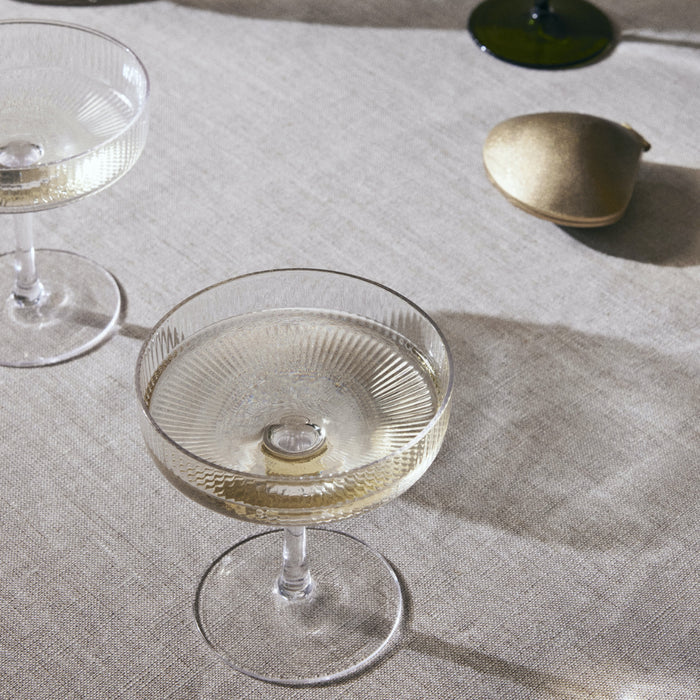Ripple Champagne Glasses - Batten Home