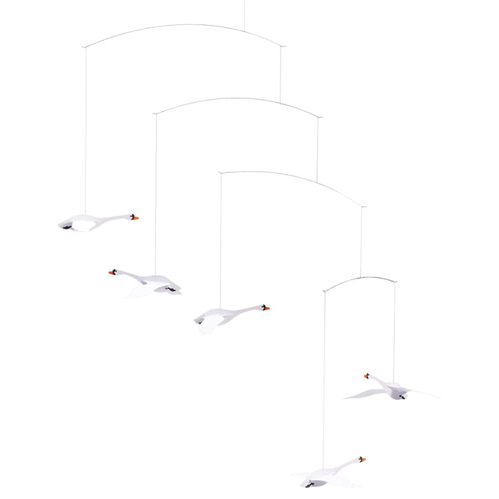 Scandinavian Swan Mobile - Batten Home
