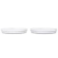 Ferm Living Ripple Kids Plates - Set of 2 - Clear - Batten Home