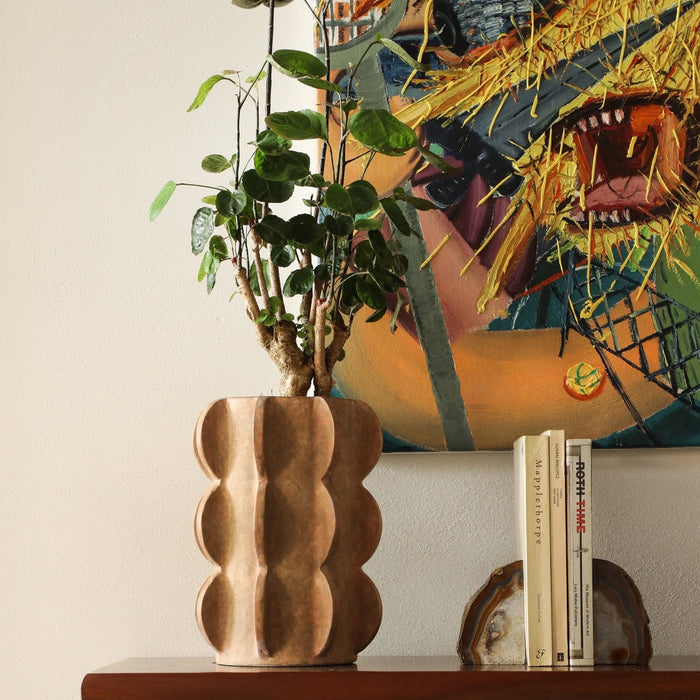 Dusty Deco Arcissimo Vase - Brown - Batten Home