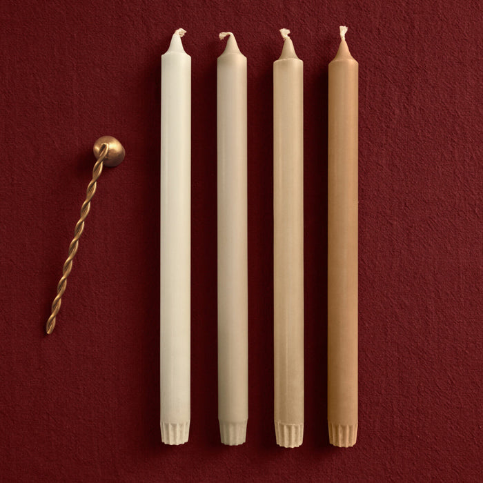Ferm Living Pure Candles - Set of 4 - Faded - Batten Home