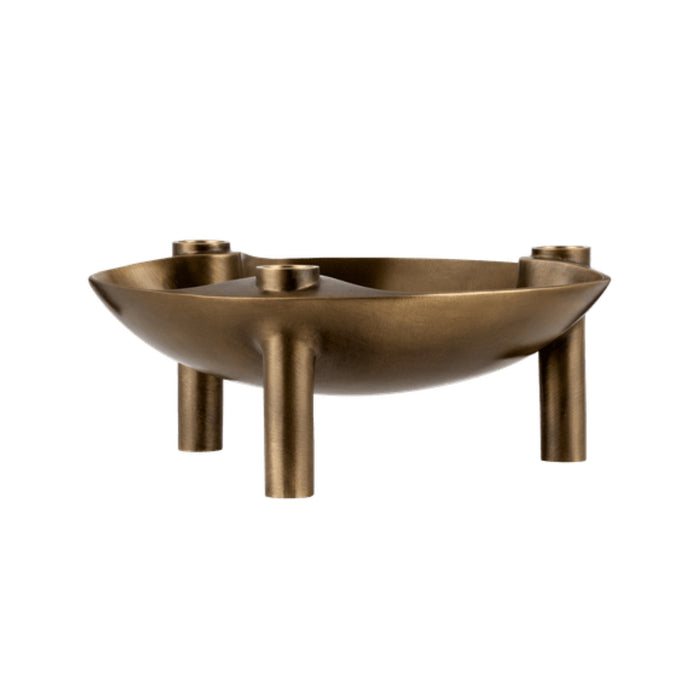 STOFF Nagel Bowl, Bronzed Brass - Batten Home