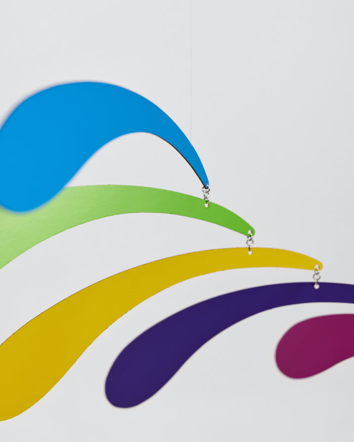 Flowing Rhythm Rainbow Hanging Mobile - Batten Home