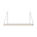 Single Shelf - Warm White Steel