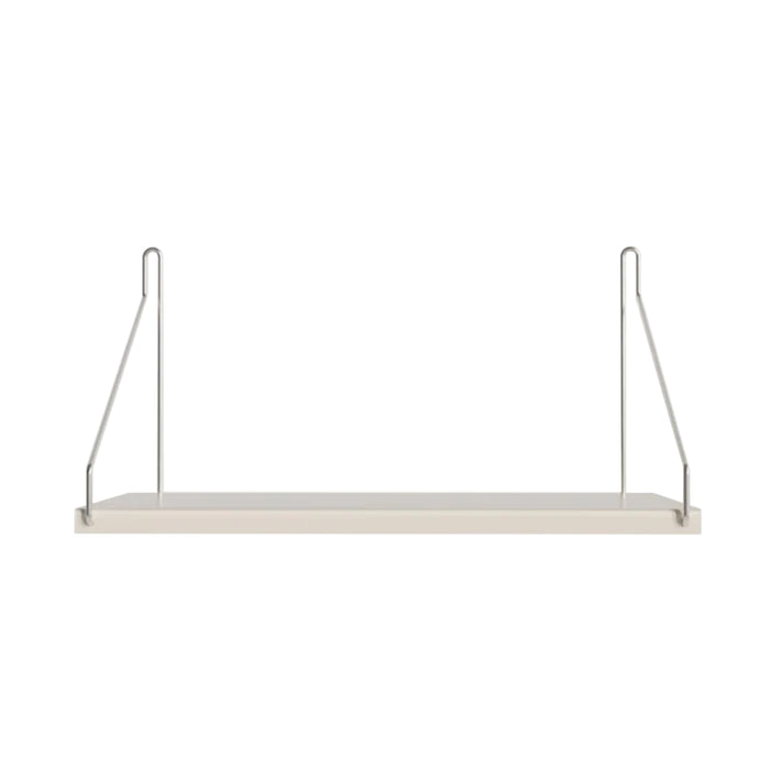 Single Shelf - Warm White Steel