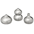 Ferm Living Komo Mini Vases - Set of 3 - Silver - Batten Home