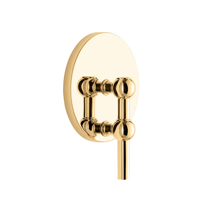 STOFF Nagel Wall Hanger, Solid Brass - Batten Home