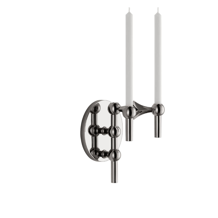 STOFF Nagel Wall Hanger, Black Chrome - Batten Home