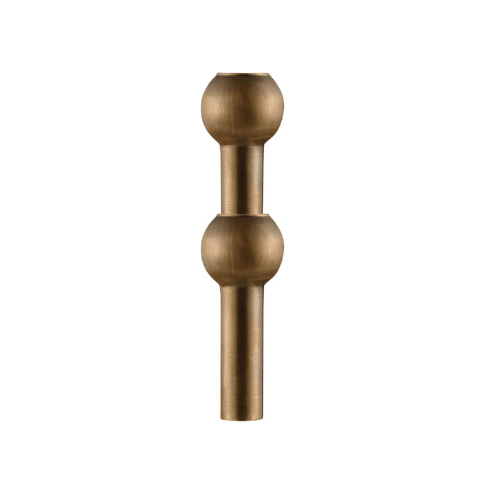 STOFF Nagel Vase, Bronzed Brass