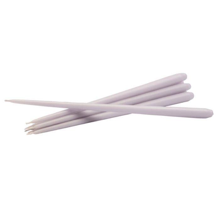 STOFF Nagel Taper Candle by Ester & Erik, Light Lavender, Set of 6