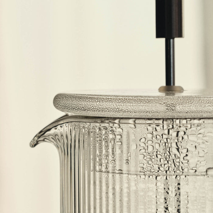 Ferm Living Ripple Thermal French Press - Clear - Batten Home