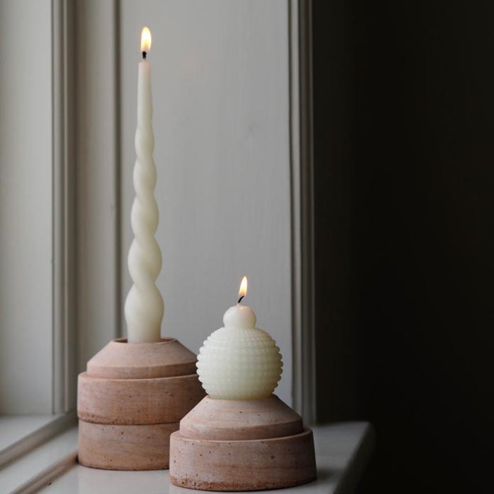 Hoff Raw Candleholder
