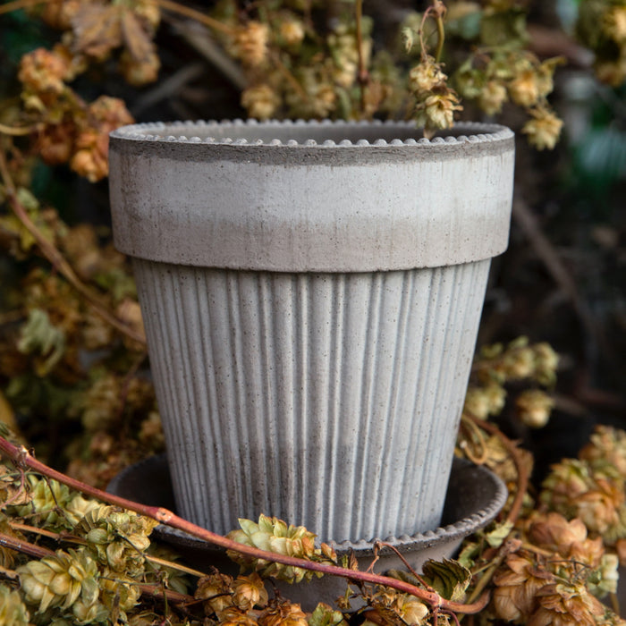 Simona Raw Pot - Grey - Batten Home