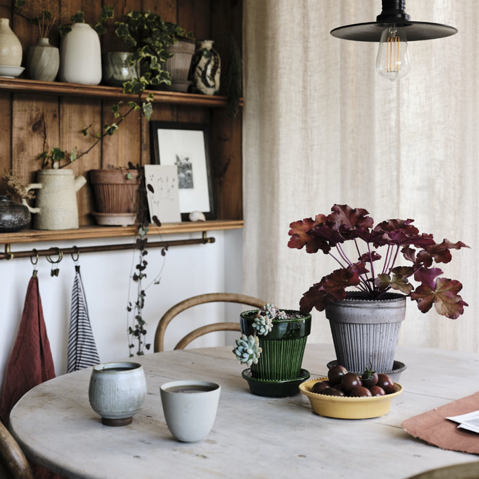 Simona Raw Pot - Grey - Batten Home