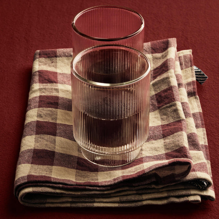 Ferm Living Ripple Thermal Glasses - Set of 2 - Clear - Batten Home
