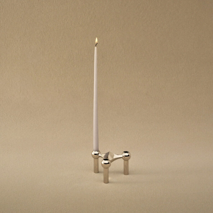 STOFF Nagel Taper Candle by Ester & Erik, Light Lavender, Set of 6