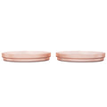 Ferm Living Ripple Kids Plates - Set of 2 - Blush - Batten Home