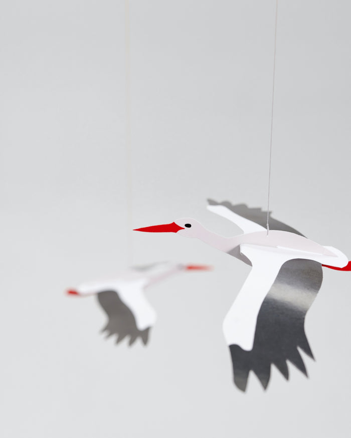 Lucky Storks Mobile - Batten Home
