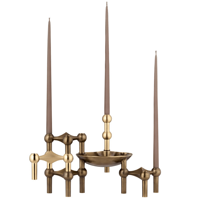STOFF Nagel Bowl, Bronzed Brass