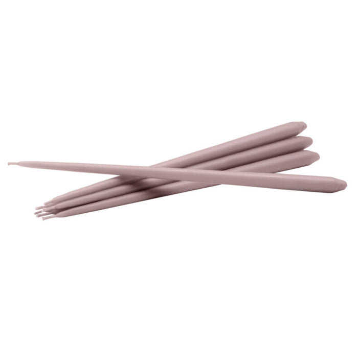 STOFF Nagel Taper Candle by Ester & Erik, Soft Rose, Set of 6