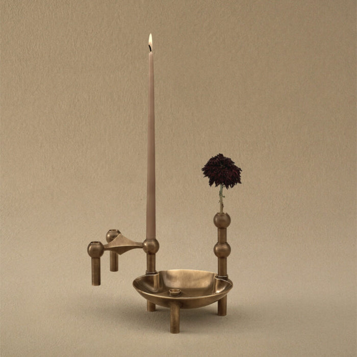 STOFF Nagel Bowl, Bronzed Brass - Batten Home