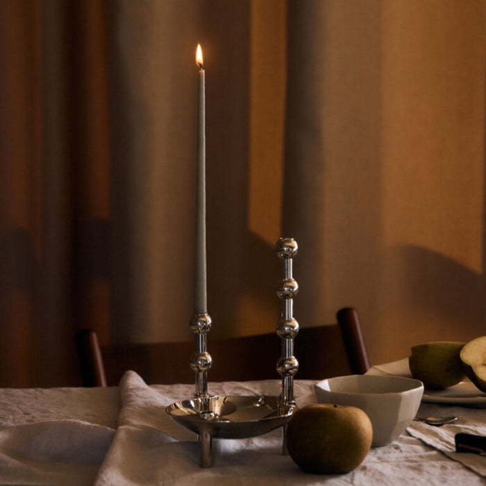 STOFF Nagel Taper Candle by Ester & Erik, Artichoke, Set of 6 - Batten Home