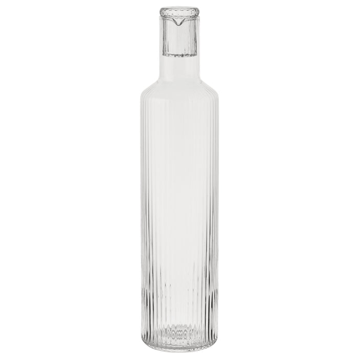 Ferm Living Ripple Oil Bottle - Clear - Batten Home