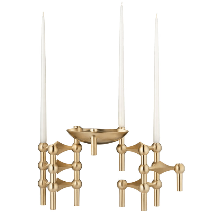 STOFF Nagel Bowl, Brushed Brass