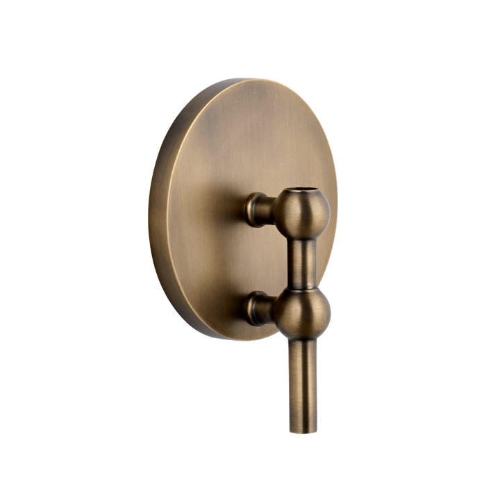 STOFF Nagel Wall Hanger, Bronzed Brass - Batten Home